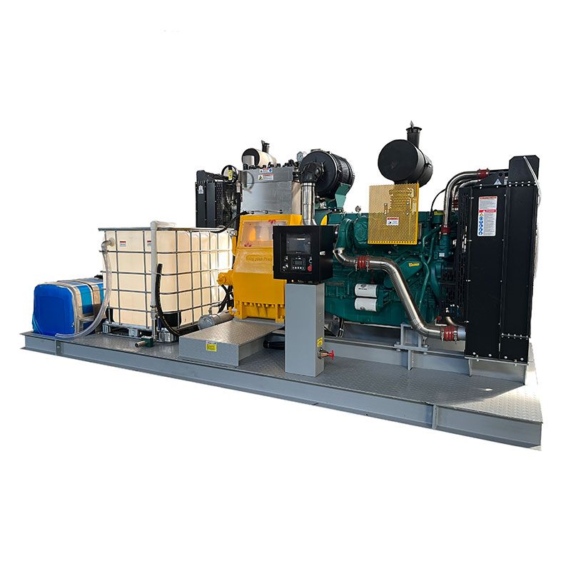 เครื่องปั๊มแรงดันสูงขับเคลื่อนด้วยเครื่องยนต์ดีเซล 40,000 PSI